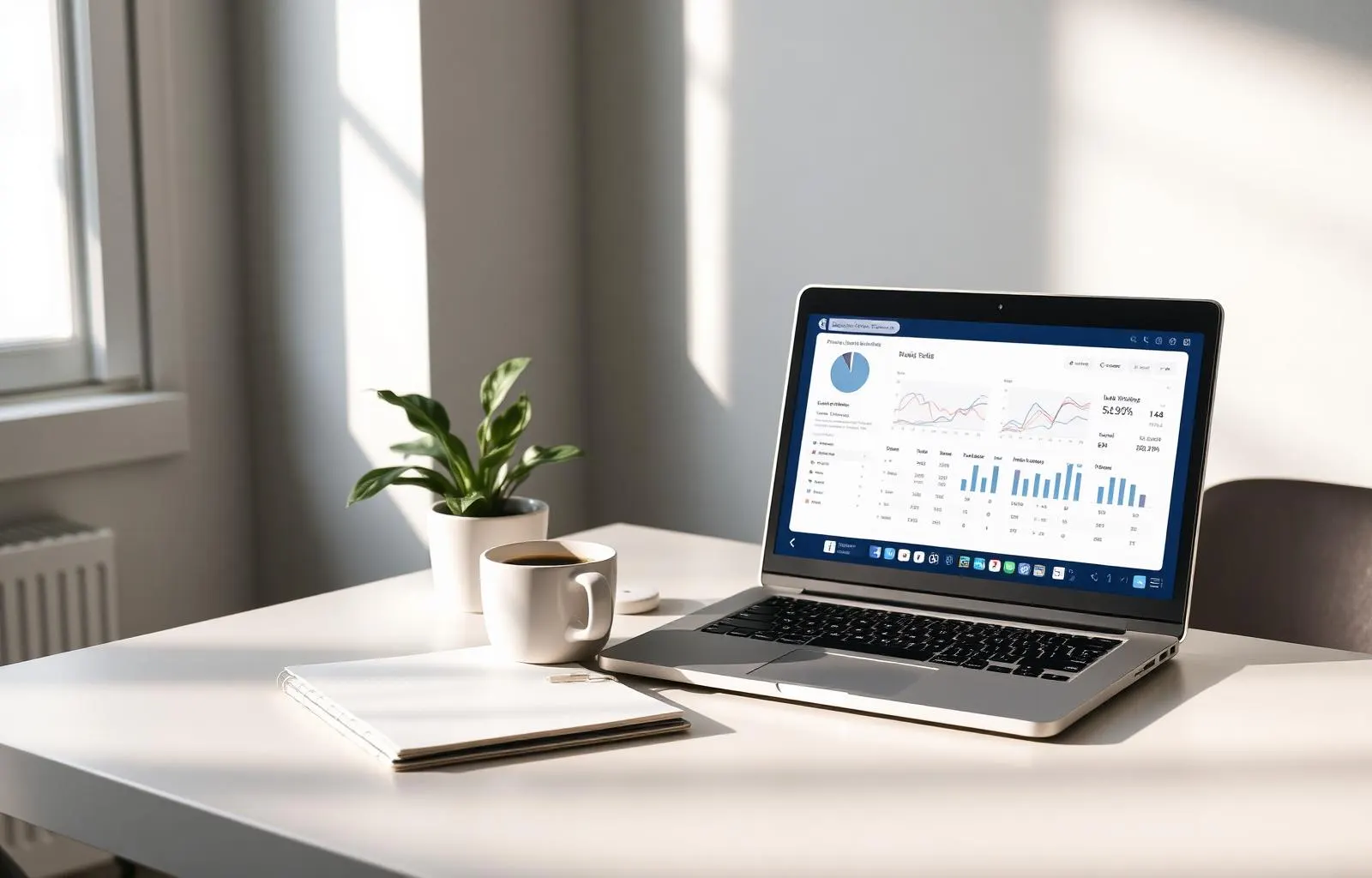 Modern AI-enabled marketing workspace